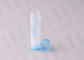 Blue 0.15 OZ PP Nhựa Lip Balm Ống dùng cho Mỹ phẩm / Body Balm / Body Butters