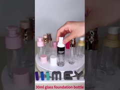 chai đáy thủy tinh