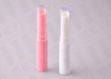 4g nhựa tròn đầy màu sắc ống Lip Balm, hộp đựng son dưỡng cho mỹ phẩm