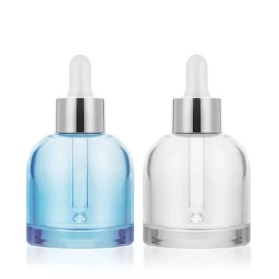 0,25ml / T Chai nhỏ giọt tròn trong suốt Lọ đựng mỹ phẩm 30ml