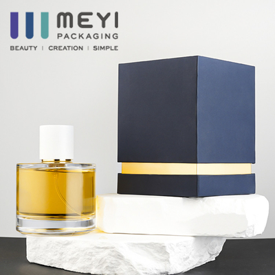 Mỹ phẩm 50ml và 100ml Chai thủy tinh Lọ có nắp Hộp hình vuông
