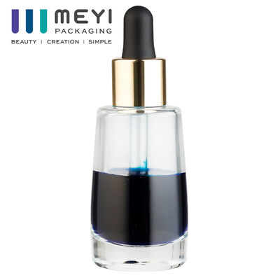 Các thùng chứa chất lỏng bằng kính trong suốt 100ml được kiểm soát với máy nhỏ giọt thủy tinh
