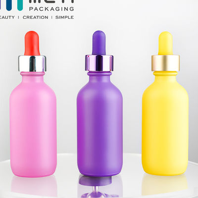 SGS Glass Round Dropper Bottles 1000pcs Hot Stamping Cho Chuyên gia