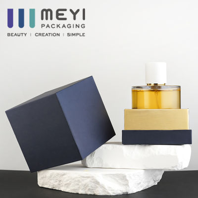 chai nước hoa thủy tinh trong suốt 50ml với nắp từ tính